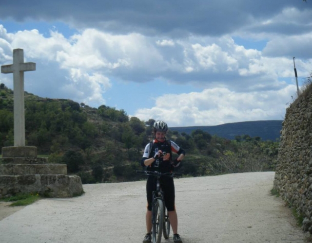 Parada para tomar una foto